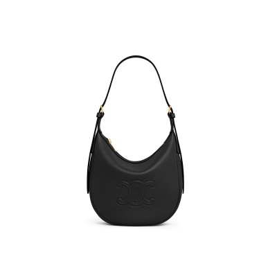 CELINE SMALL HELOÏSE BAG IN SUPPLE GRAINED CALFSKIN 117253FLH.38NO (24*21*7cm)